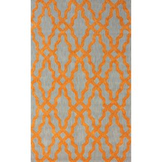 Nuloom Hand hooked Orange Wool Rug (36 X 56)