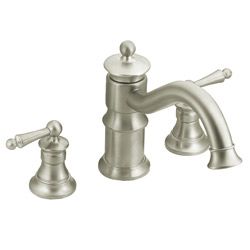Moen Brushed Nicekl Two handle Faucet