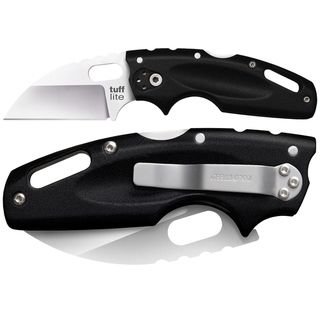 Tuff Lite Plain Edge Knife 20lt (BlackBlade materials Japanese AUS 8A stainless steelHandle materials GrivoryBlade length 2.5 inchesHandle length 3.5 inchesWeight 3 poundsDimensions 6 inches long x 2.5 inches wide x 1 inch highBefore purchasing this