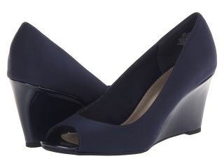 Bandolino Tufflove Womens Wedge Shoes (Blue)