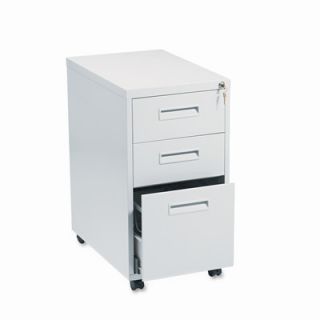 HON 1600 Series 3 Drawer Mobile Vertical File BSX1623ML Finish Putty