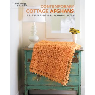 Leisure Arts contemporary Cottage Afghans