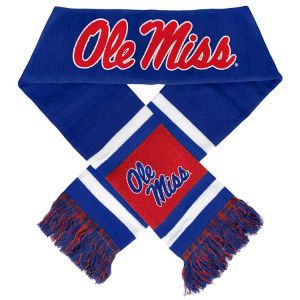 Mississippi Rebels Forever Collectibles Acrylic Team Stripe Scarf