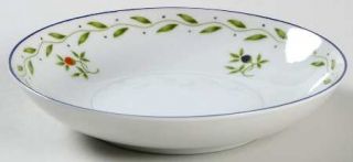 Amcrest Juliette Fruit/Dessert (Sauce) Bowl, Fine China Dinnerware   Flower Buds