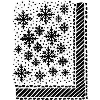 Dyan Reaveleys Dylusions Stencils 9x12 let It Snow