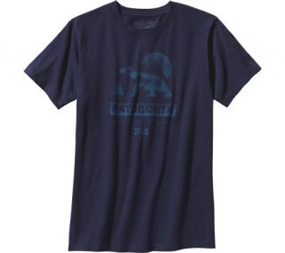 Mens Patagonia Bear Moon T Shirt   Classic Navy Graphic T Shirts