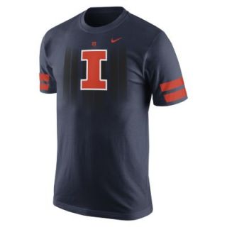 Nike College Local Slogan (Illinois) Mens T Shirt   Navy