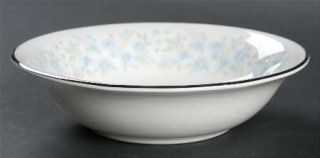 Wedgwood Wyndham Coupe Cereal Bowl, Fine China Dinnerware   Bone, Blue/Pink/Yell