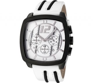 Mens PUMA PU101411003   White Leatherette/Black/Black/White Analog Watches