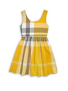 Burberry Girls Exploded Check Sundress