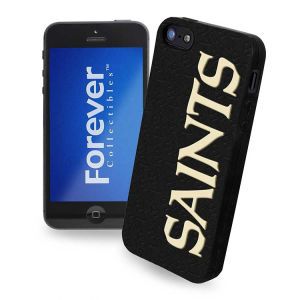 New Orleans Saints Forever Collectibles IPHONE 5 CASE SILICONE LOGO