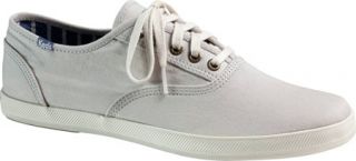Mens Keds Champion CVO Solid Army Twill   Light Grey Army Twill Lace Up Shoes