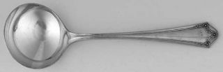 Oneida Primrose (Silverplate, 1915) Round Bowl Soup Spoon (Bouillon)   Silverpla