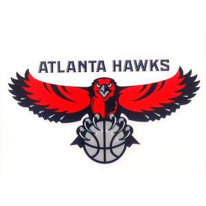 Atlanta Hawks Rico Industries Static Cling Decal