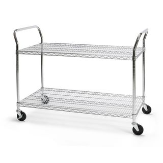 Ofm 24 X 48 inch Heavy Duty Mobile Cart