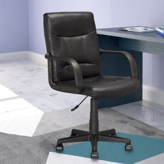 dCOR design Workspace Mid Back Executive Office Chair with Arms LOF 809 O