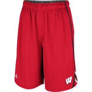 Wisconsin Badgers adidas NCAA Climalite Player Short