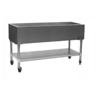 Eagle Group 66 Ice Cooled Portable Cold Pan Table   20x6.5 Insulated Pan