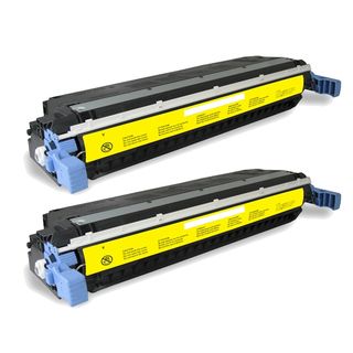 Hp C9732a (hp 645a) Compatible Yellow Toner Cartridge (pack Of 2) (YellowPrint yield 13,000 pages at 5 percent coverageModel NL 2x HP C9732A YellowPack of Two (2) cartridgesNon refillableWe cannot accept returns on this product. )