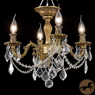 Christopher Knight Home Zurich 4 light Royal Cut Crystal And French Gold Flush Mount (Crystal and AluminumFinish French GoldNumber of lights Four (4)Requires four (4) 60 watt max bulb (not included)Bulb type E12, 110 Volt 125 VoltDimensions 17 inches 