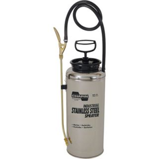Chapin Stainless Steel Industrial Sprayer   3 Gallon, 45 PSI, Model# 1749