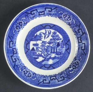 Homer Laughlin  Blue Willow Bread & Butter Plate, Fine China Dinnerware   Willow