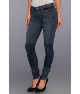 Hudson Newton Patchwork Super Skinny in Copenhagen Womens Jeans (Blue)