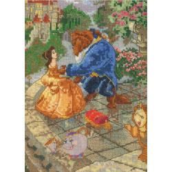 Disney Dreams Collection By Thomas Kinkade Beauty and Beast 5x7 16 Count