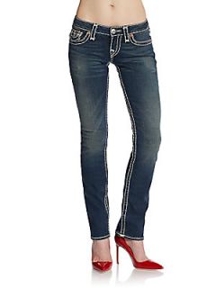 Billy Super T Skinny Jeans   Distressed Blue
