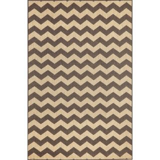 Geometric Stripe Outdoor Area Rug (33 X 411)