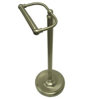 Kingston Brass Freestanding Satin Nickel Toilet Paper Holder