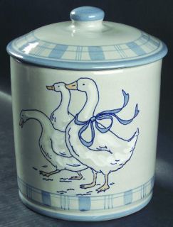 Louisville Gaggle Of Geese Flour Canister & Lid, Fine China Dinnerware   Geese I