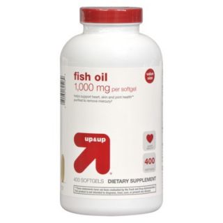 up&up Fish Oil 1000 mg Softgels   400 Count