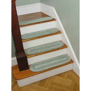 Set Of 4 Reversible Watch Hill Braided Stair Treads (9 In. X 29 In.)