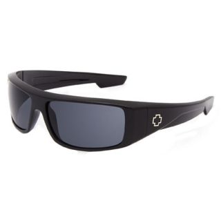 Logan Sunglasses Shiny Black/Grey One Size For Men 133746180