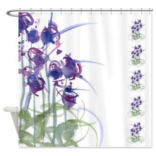  Atom Flowers #39 Shower Curtain  Use code FREECART at Checkout