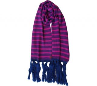 Womens Sperry Top Sider Striped Scarf 033   Purple Scarves