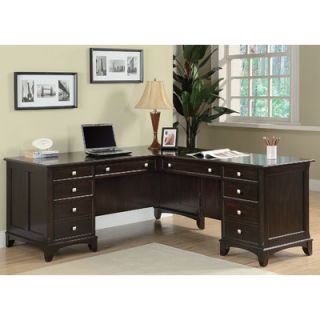 Wildon Home ® Doyle L Shaped Desk with File CST13609