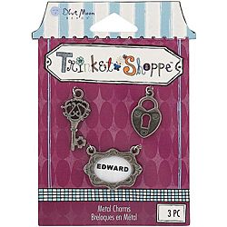 Blue Moon Trinket Shoppe Victorian 1 Charms (pack Of 3)