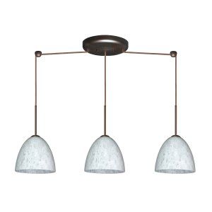 Besa Lighting BEL 3JB 447019 BR Vila Pendant