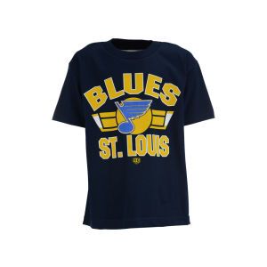 St. Louis Blues Old Time Hockey NHL Youth Bowman T Shirt
