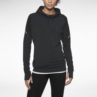 Nike Dri FIT Wool Womens Training Hoodie   Black