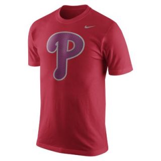 Nike Pattern Logo 1.4 (MLB Phillies) Mens T Shirt   Red