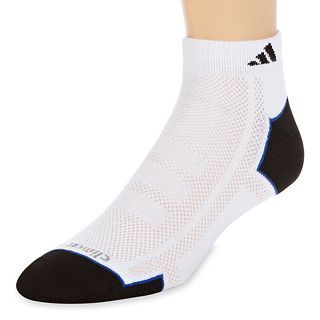 Adidas 2 pk. climacool Low Cut Socks, White, Mens