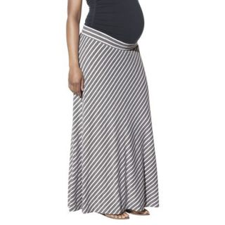 Liz Lange for Target Maternity Knit Maxi Skirt   Heather Gray M