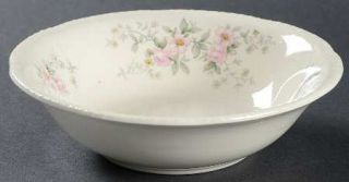 Homer Laughlin  W442 Coupe Cereal Bowl, Fine China Dinnerware   Liberty,Pink & W