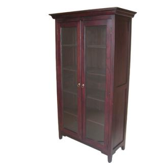Casual Elements Library 77 Bookcase MAH329 Finish Medium Brown