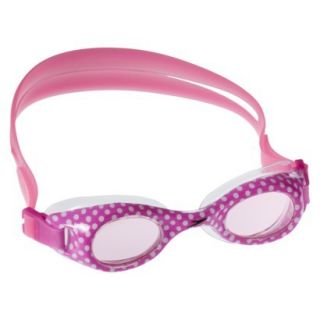 Speedo Kids Glide Goggle   Pink Polka Dot