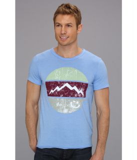 Delivering Happiness The Mountaineer Tee Mens T Shirt (Blue)