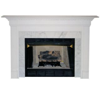 Agee Woodworks Cobblestone Wood Fireplace Mantel Surround Multicolor  